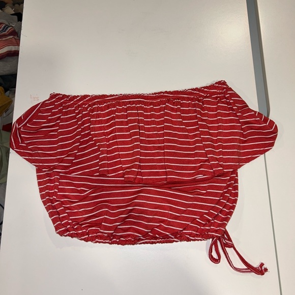 Abercrombie and Fitch striped tube top - Picture 2 of 2